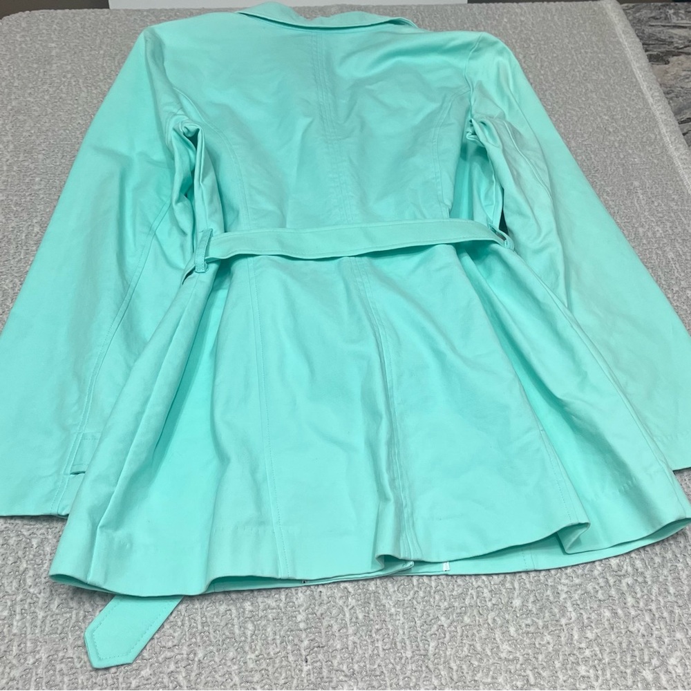 Jules & Leopold  Coat Women’s Size 10 Light Blue - Picture 7 of 16